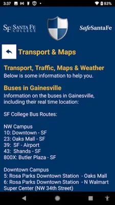 Safe Santa Fe android App screenshot 5
